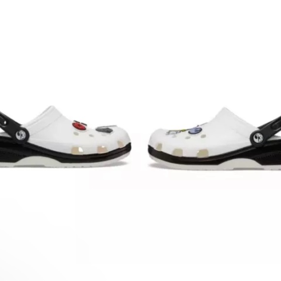 Crocs Unisex Disney Parks 2024 White Black Star Wars Adult Clogs M7/W9 NWT